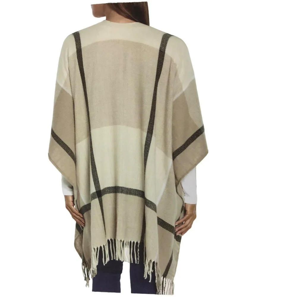 THREE DOTS‎ $98 CASHMERE BLEND WRAP NEW WITH TAG